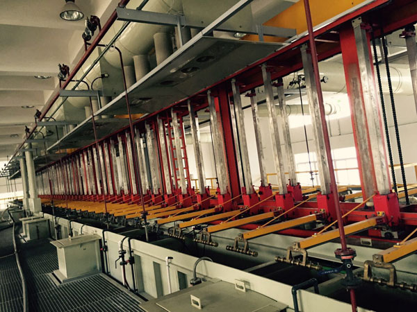 垂直升降電鍍自動生產(chǎn)線產(chǎn)品詳細展示